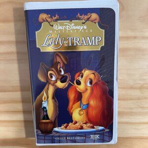 Lady and the Tramp (1999) Masterpiece Collection VHS (Clamshell *tested*)